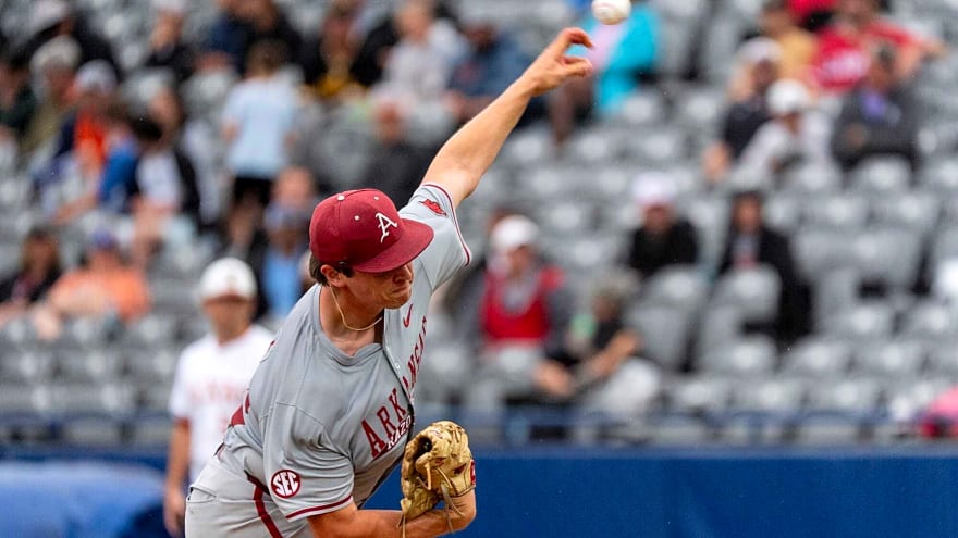 New York Yankees select Arkansas LHP Hunter Dietz in 2026 MLB Draft