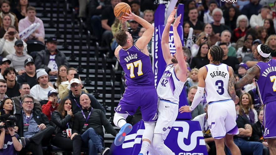 Luka Doncic Has One-Word Reaction to Lakers Losing NBA Record After Jazz Game