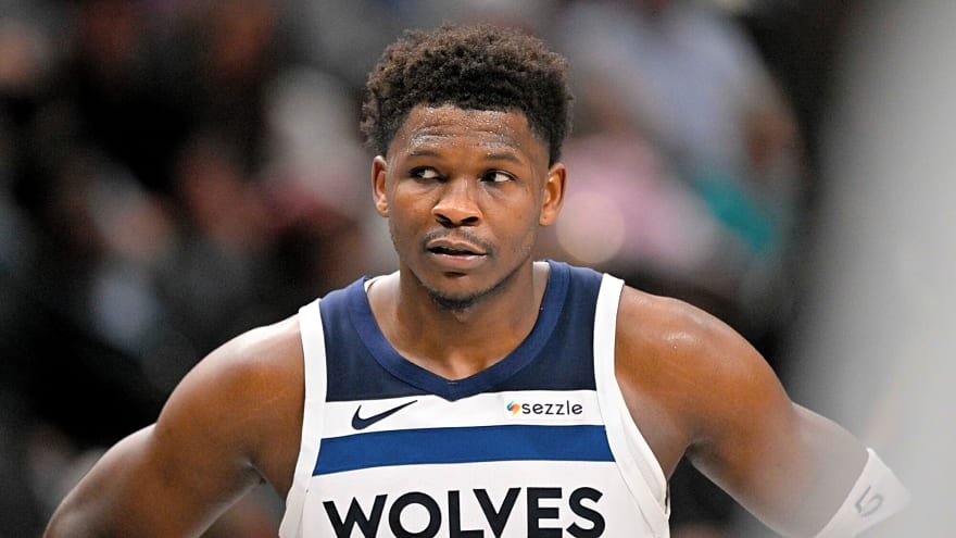 Anthony Edwards gives a zero-filter explanation for his delayed appearance against the Mavericks