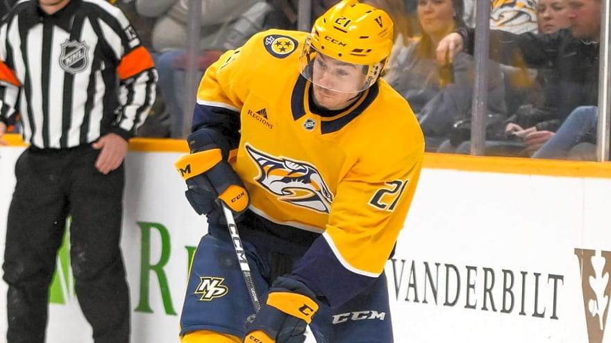 Predators sign Jake Lucchini to one-year contract extension