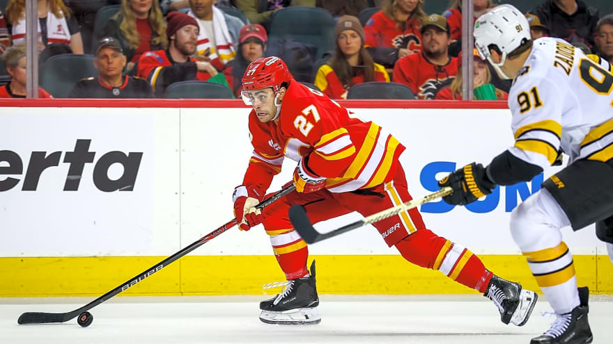 The Flames found a way to win ugly in overtime triumph over Boston