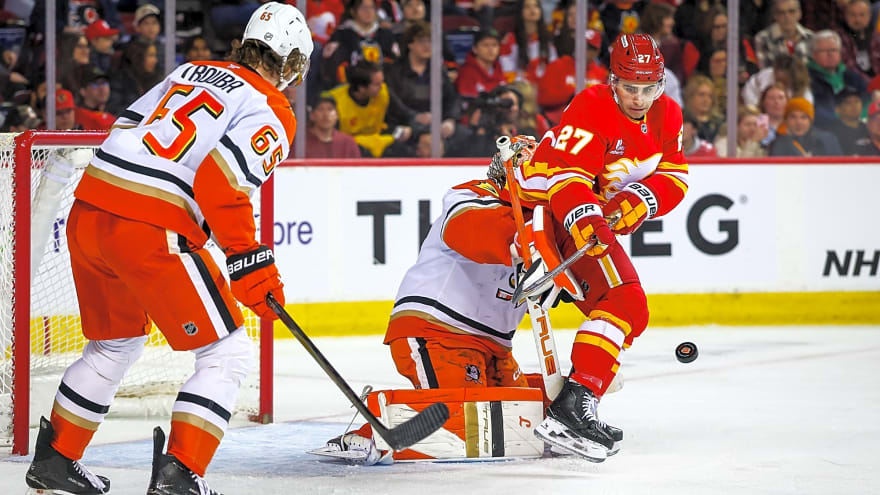Instant Reaction: Flames earn point in overtime battle with Ducks