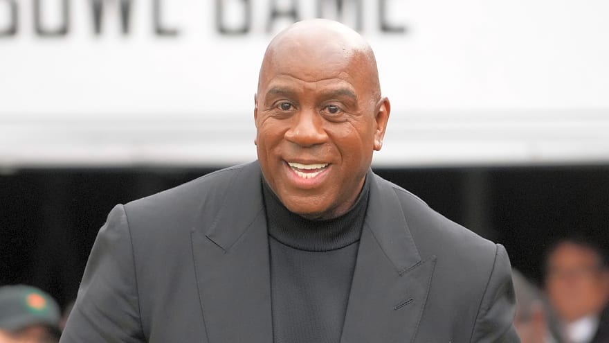Magic Johnson Meets With Nevada Officials About NBA Expansion Team