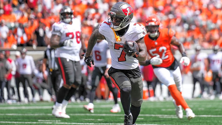 Predicted Stat Line: Buccaneers RB Bucky Irving vs Cleveland