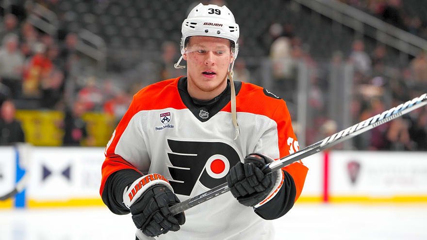 Flyers’ Matvei Michkov Admits He Prefers to Play on the Right Wing
