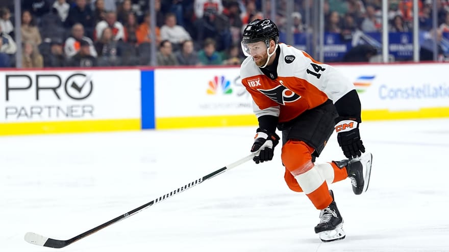 Flyers’ Sean Couturier Out With Upper-Body Injury