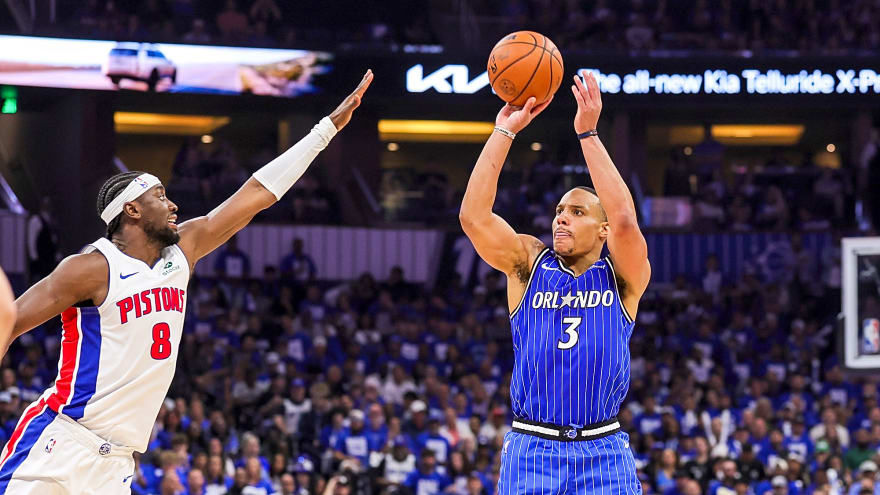  Magic Pull Out 94-88 Win Over Pistons in Game 4, Take 3-1 Series Lead
