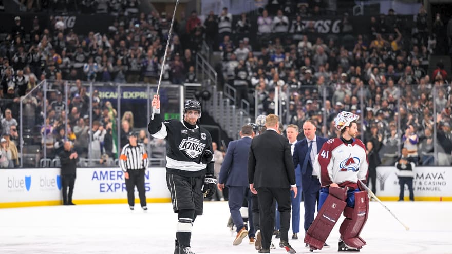Kings To Retire Anze Kopitar’s Number Following Retirement