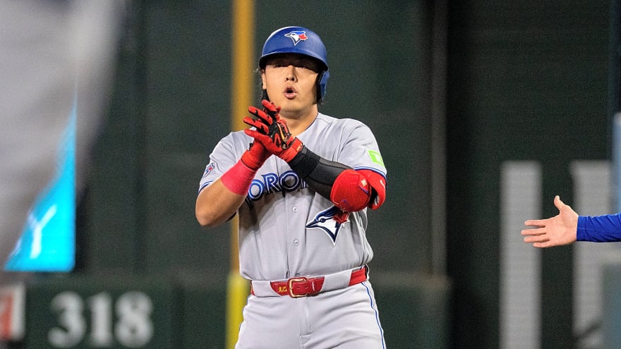 Kazuma Okamoto Gave the Blue Jays 3 Things They Needed and More