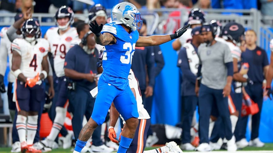 Lions’ Brian Branch shares incredible stat with Ed Reed, following ‘betrayal’ game against Bears