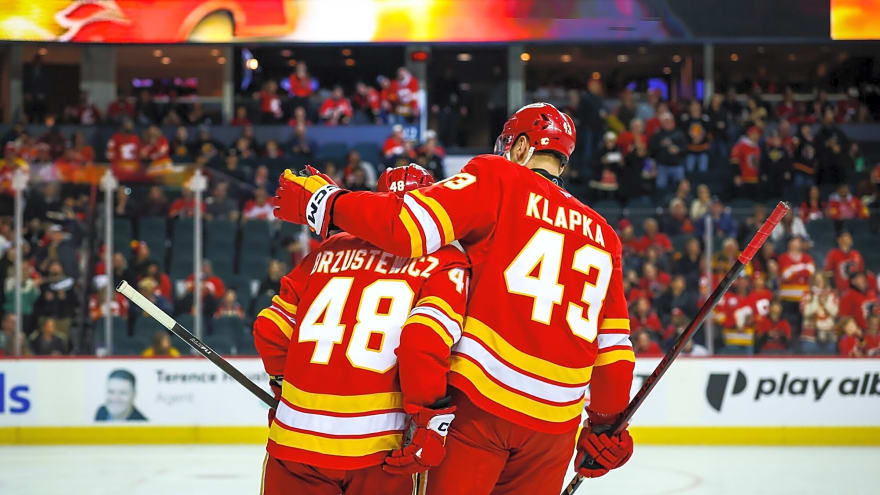 Which Flames player’s first NHL goal this season was the best?