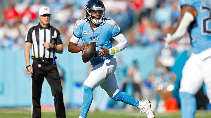 Cam Ward is showing more progress on film than his numbers reveal in the Titans’ struggling offense