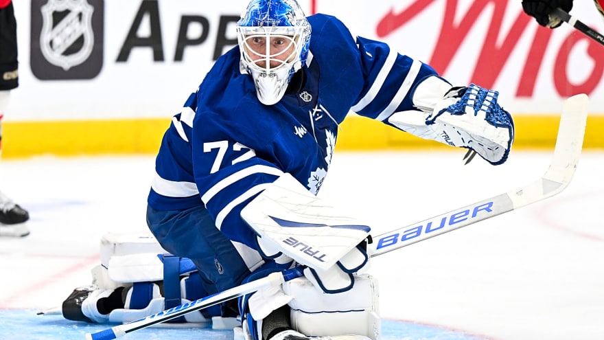 Daily Faceoff ranks Maple Leafs goaltenders 18th among all 32 NHL tandems
