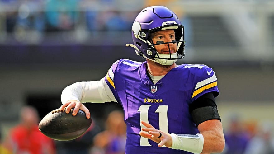 Vikings announce Week 8 quarterback plans