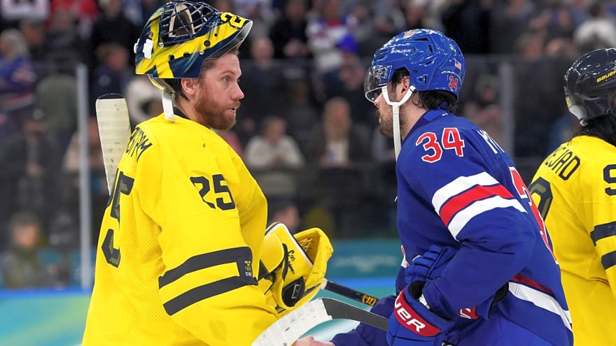 Olympic Hockey: Auston Matthews, USA advance to semi-finals with win over William Nylander, Sweden