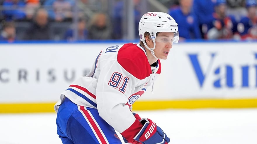 Canadiens’ Oliver Kapanen scratched for Game 3; Joe Veleno in