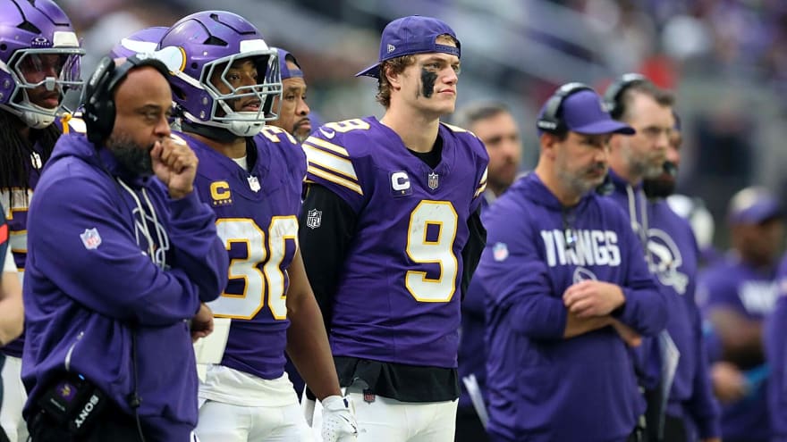 JJ McCarthy threw 12 interceptions and 11 touchdowns. The Vikings’ Plan B went 1-3