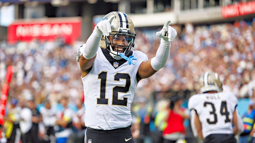 Saints want to extend Chris Olave but Loomis says they are not there yet on a deal worth $33-35M per year