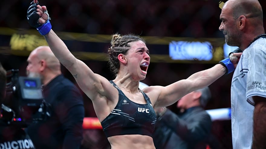 Mackenzie Dern ‘ready’ to fight Zhang Weili after watching her predecessor’s one-sided UFC 322 loss