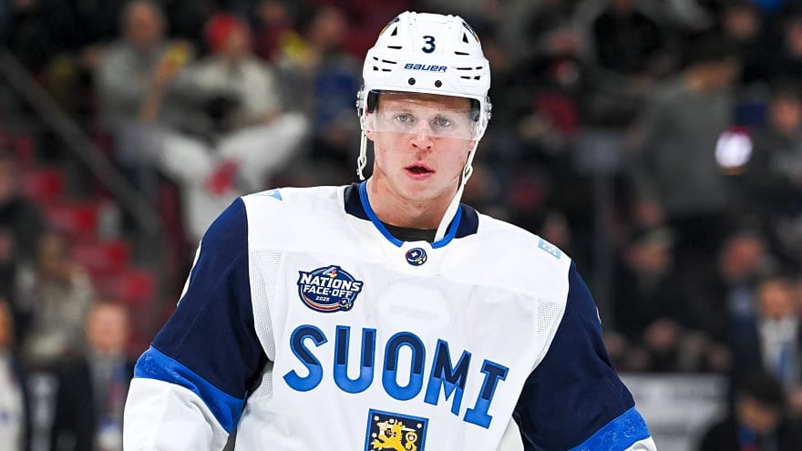 Newly acquired Olli Maatta will wear No. 3 with the Flames