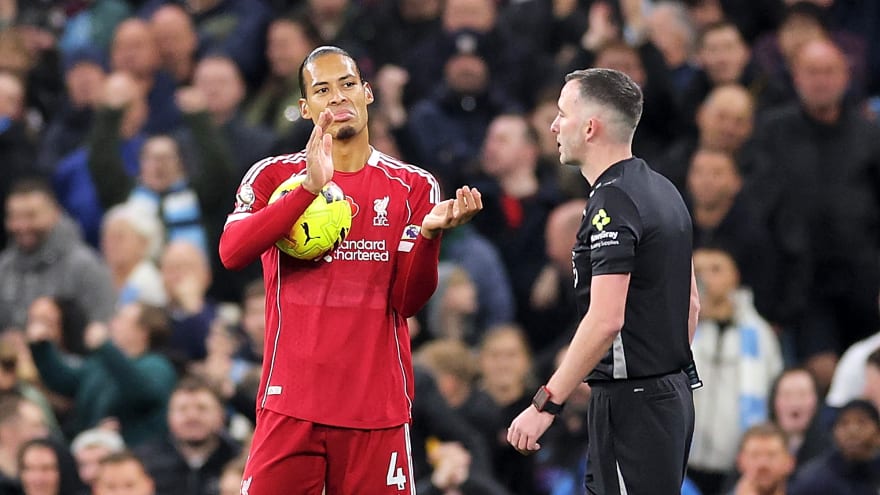What Virgil van Dijk did after City penalty award speaks volumes about contentious decision