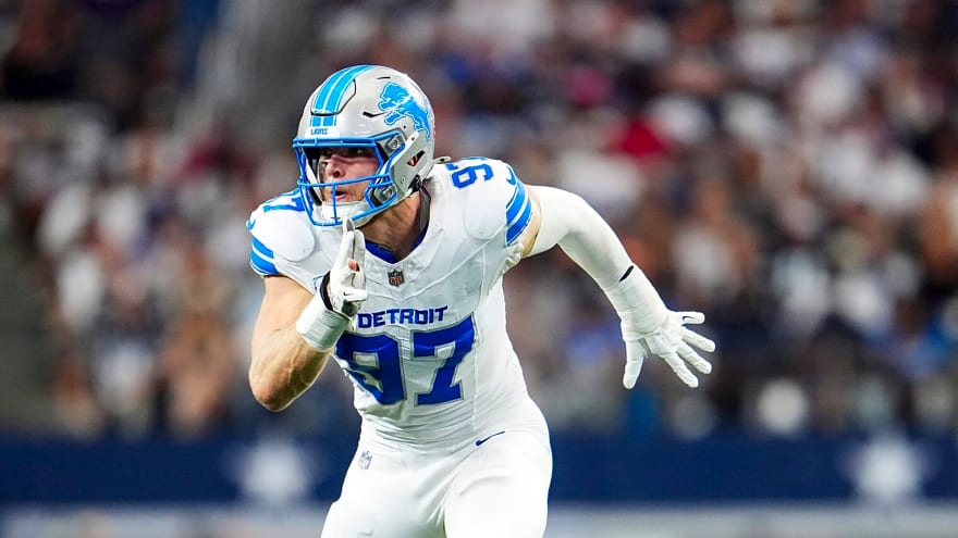 Aidan Hutchinson gives new fitness update ahead of Detroit Lions’ 2025 season, not concerned by double exit