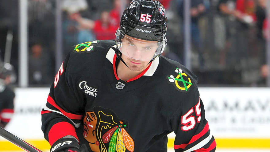 Blackhawks’ Artyom Levshunov out indefinitely with hand fracture