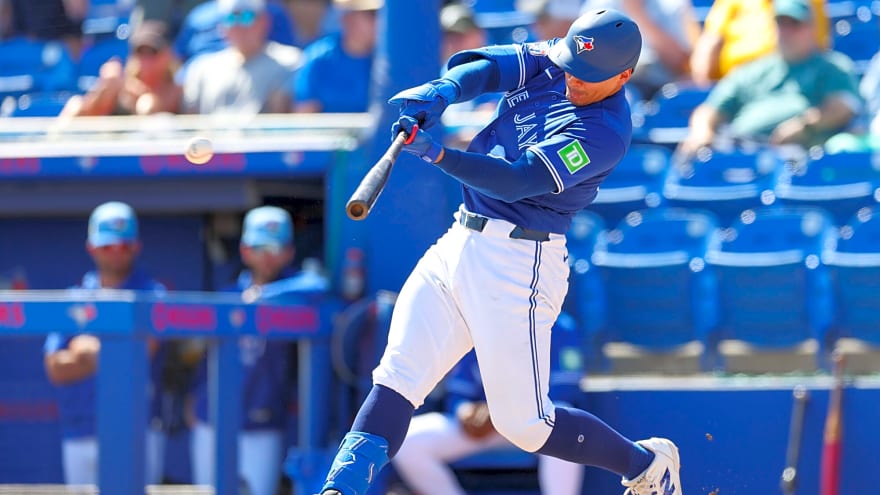 Blue Jays option Brandon Valenzuela, assign five others to Minor League camp