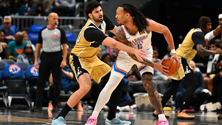 Four Players Ejected In Thunder-Wizards Scuffle