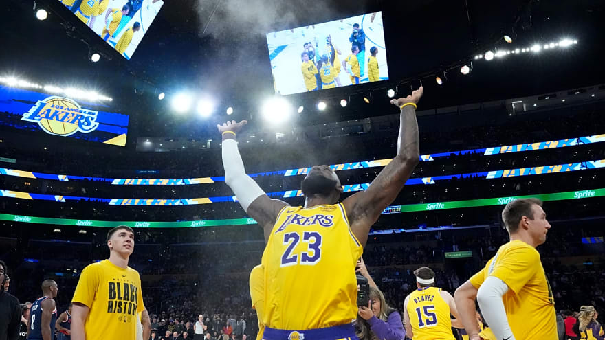 LeBron James says Lakers’ sky the limit when all healthy: ‘We just got to keep pushing’