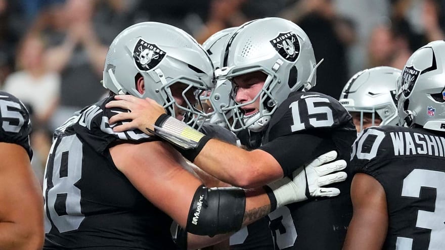 Las Vegas Raiders’ inactives for Week 4 show that the team is unexpectedly going to be without one of their breakout players from a year ago