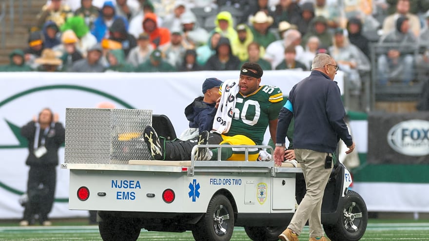 Packers RT Zach Bako-Bewele Fully Tore Patellar Tendon