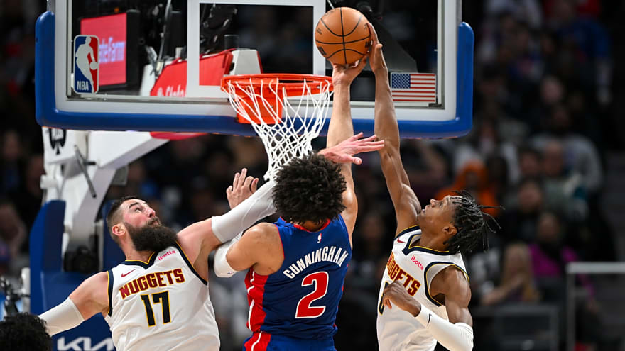 Detroit Pistons Fend Off Denver Nuggets Comeback In Narrow 124-121 Win