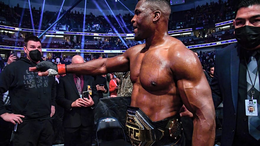 Francis Ngannou Shrugs Off Dana White’s Accusations: 'I Just Want Peace'