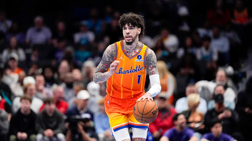 What DaBaby told LaMelo Ball after his viral crash in Charlotte