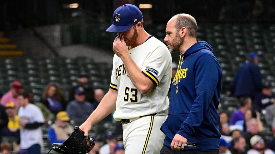 Brewers Place Brandon Woodruff On IL With Shoulder Inflammation