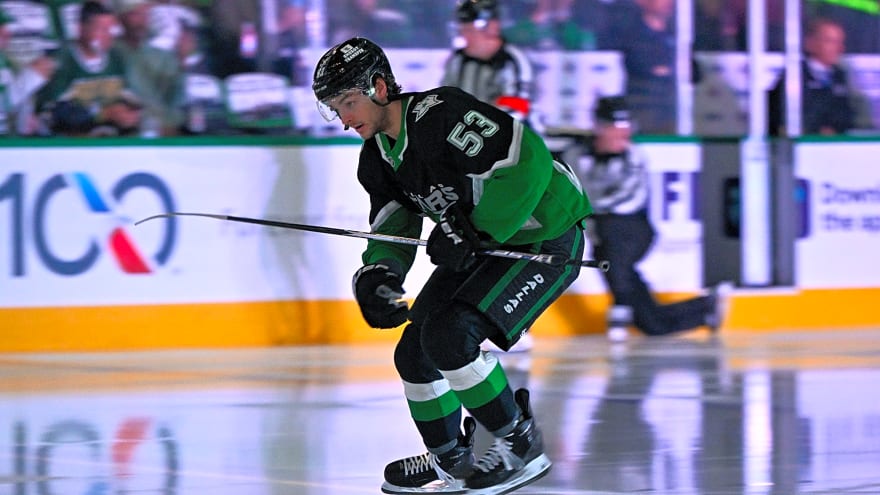 Dallas Stars’ Wyatt Johnston Ranked 18th Among Centers By NHL Network