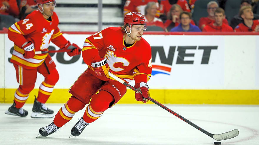 Flames’ Connor Zary day-to-day with upper-body injury; Tyson Gross to debut Sunday