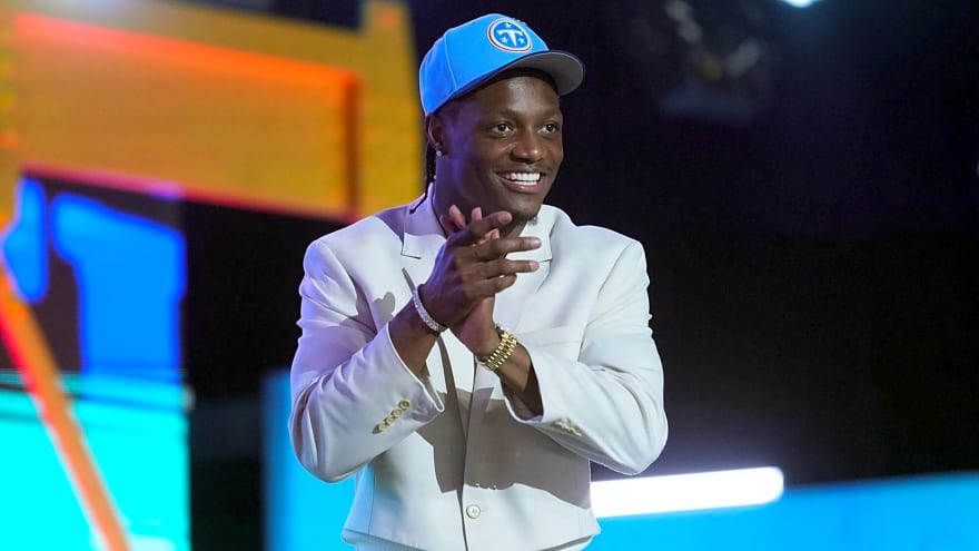 ESPN projection makes Titans WR Carnell Tate look like the smartest bet for NFL Offensive Rookie of the Year