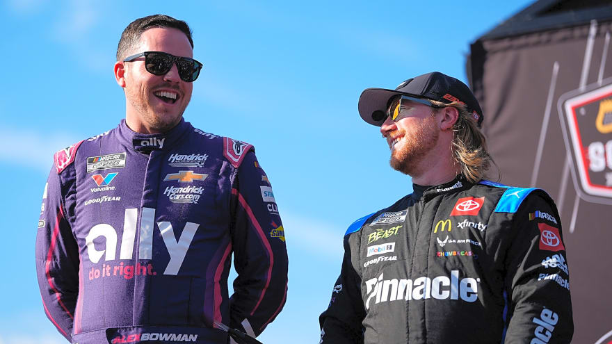 Riley Herbst Makes Contact with Alex Bowman Causing Unexpected Stage 1 Spin