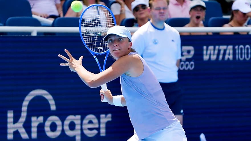 Iga Swiatek Credits Court Speed for Reaching her First Cincinnati Open Final