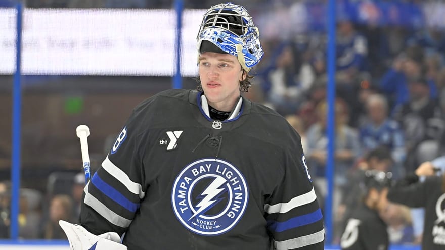 Lightning’s Andrei Vasilevskiy named top-rated goaltender in EA Sports NHL 27