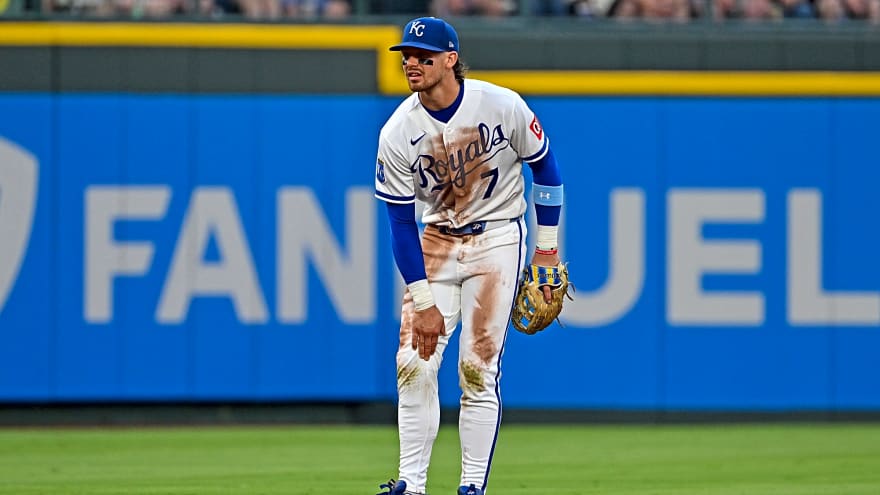 Bobby Witt Jr. Out Of Lineup With MCL Sprain