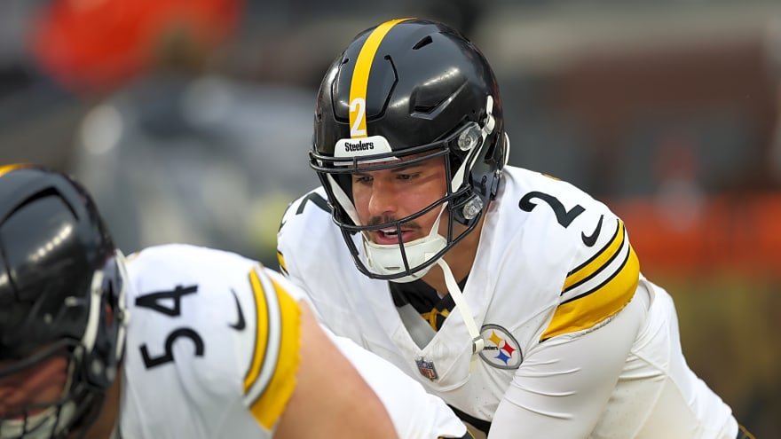 'I Wouldn't Want To Bet': Steelers' Mason Rudolph Now Has His Roster Spot In Jeopardy
