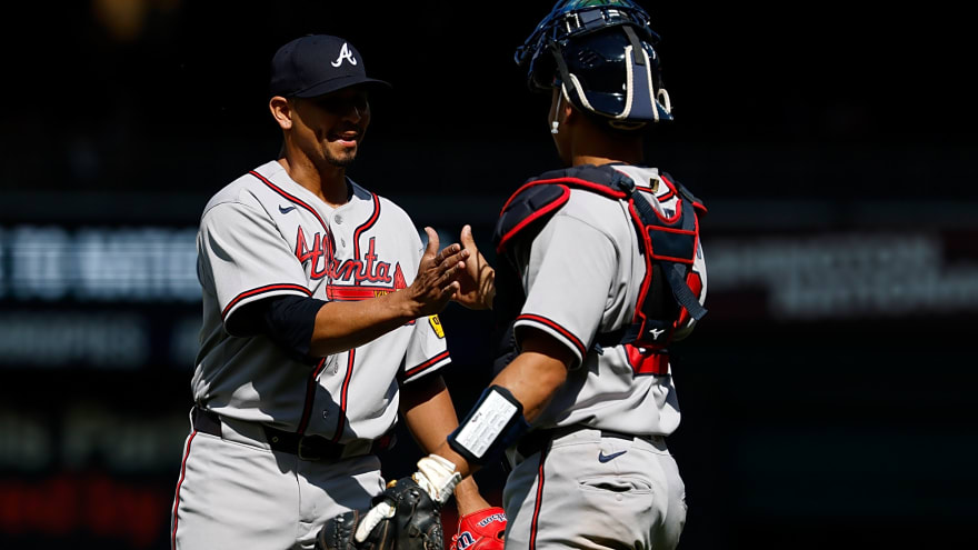 Carlos Carrasco is back with the Braves