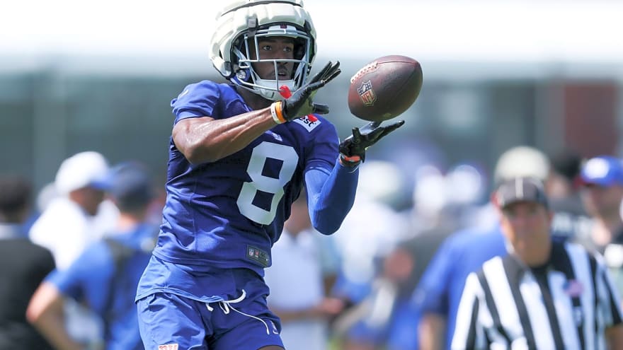 Giants’ undrafted rookie wideout could be pushing for a roster spot at training camp