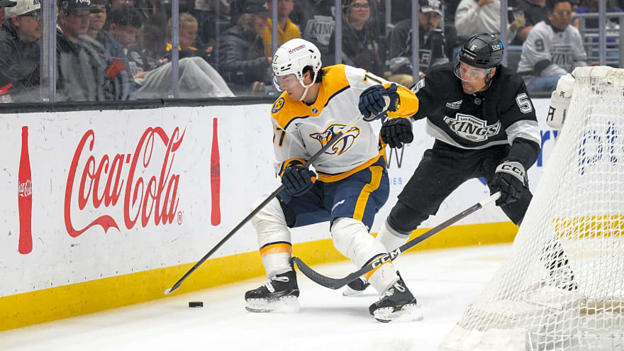 Devils Acquire Luke Evangelista in Bold Trade With Predators