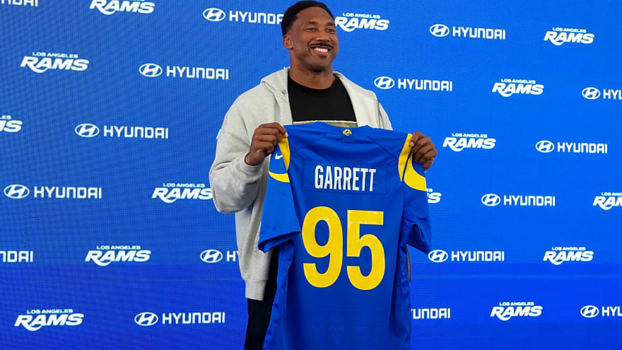 Myles Garrett is taking a pay cut to join Rams