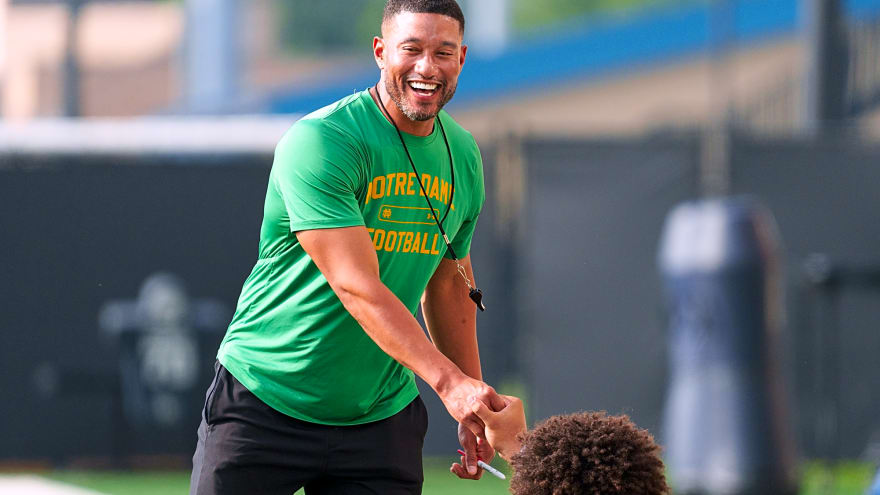 Notre Dame football’s running back room has 2 wild cards who are crashing the party already in fall camp