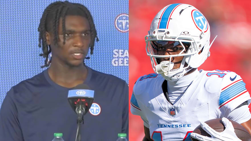 Cam Ward spits the truth about Carnell Tate’s recent Titans training camp trend after uneventful Seahawks joint practice 